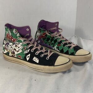 Converse AllStar Chuck Taylor DC Comics ‘The Joker’ High-Top Sneakers